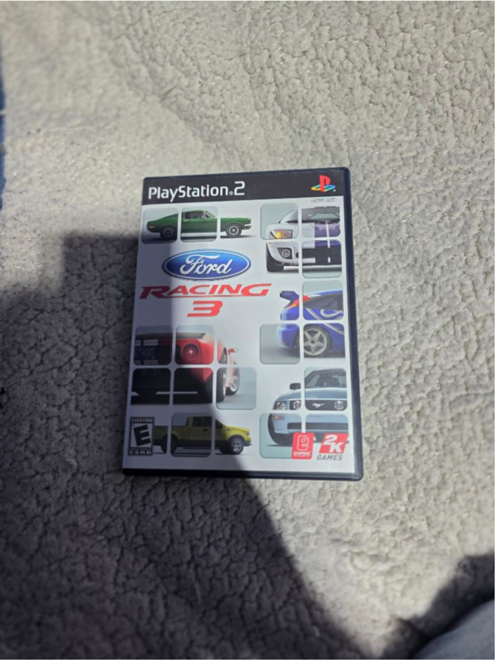 Ford Racing 3 PlayStation 2 Video Game One Size Black Red